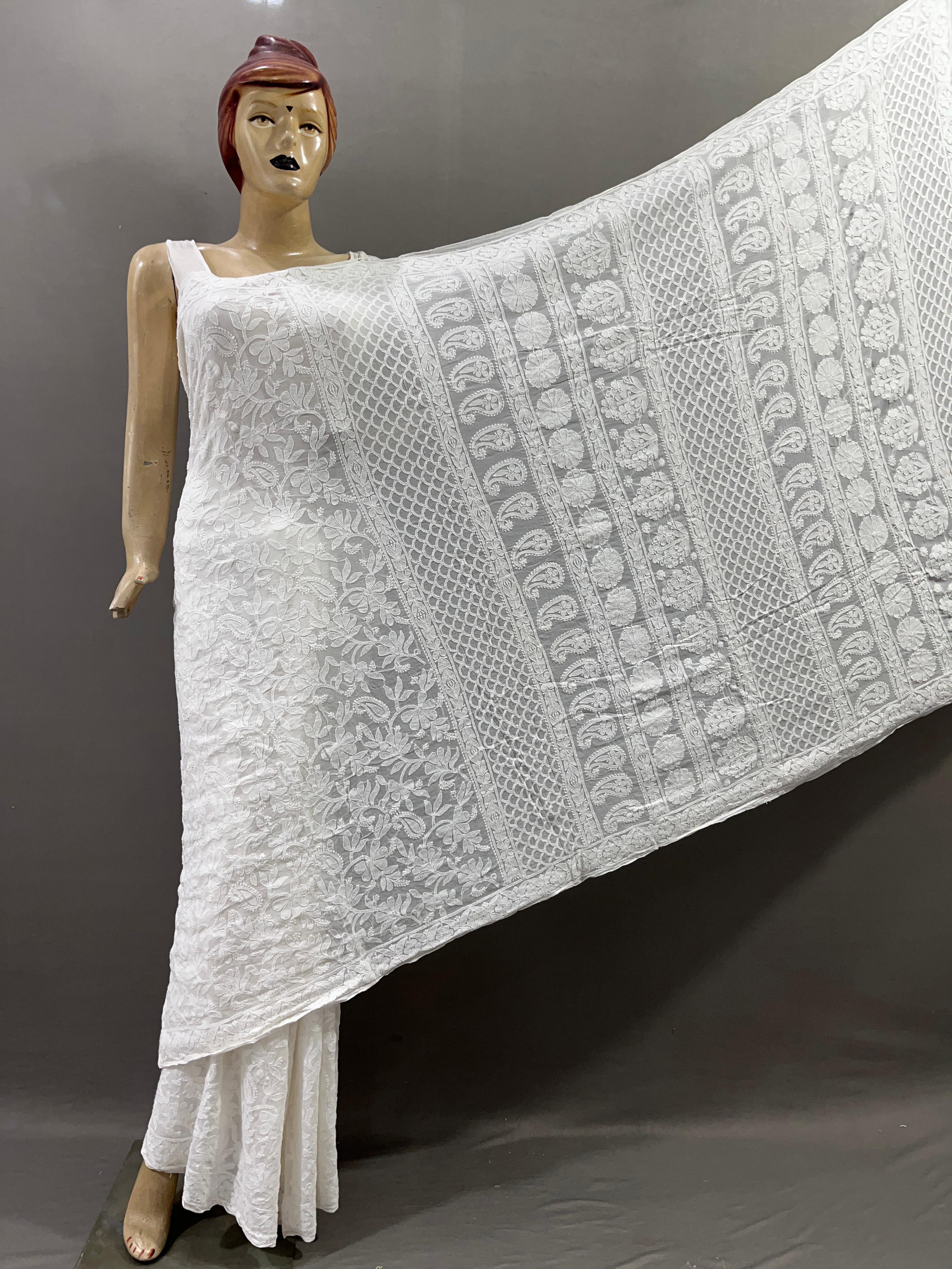 Alower Jaal Saree